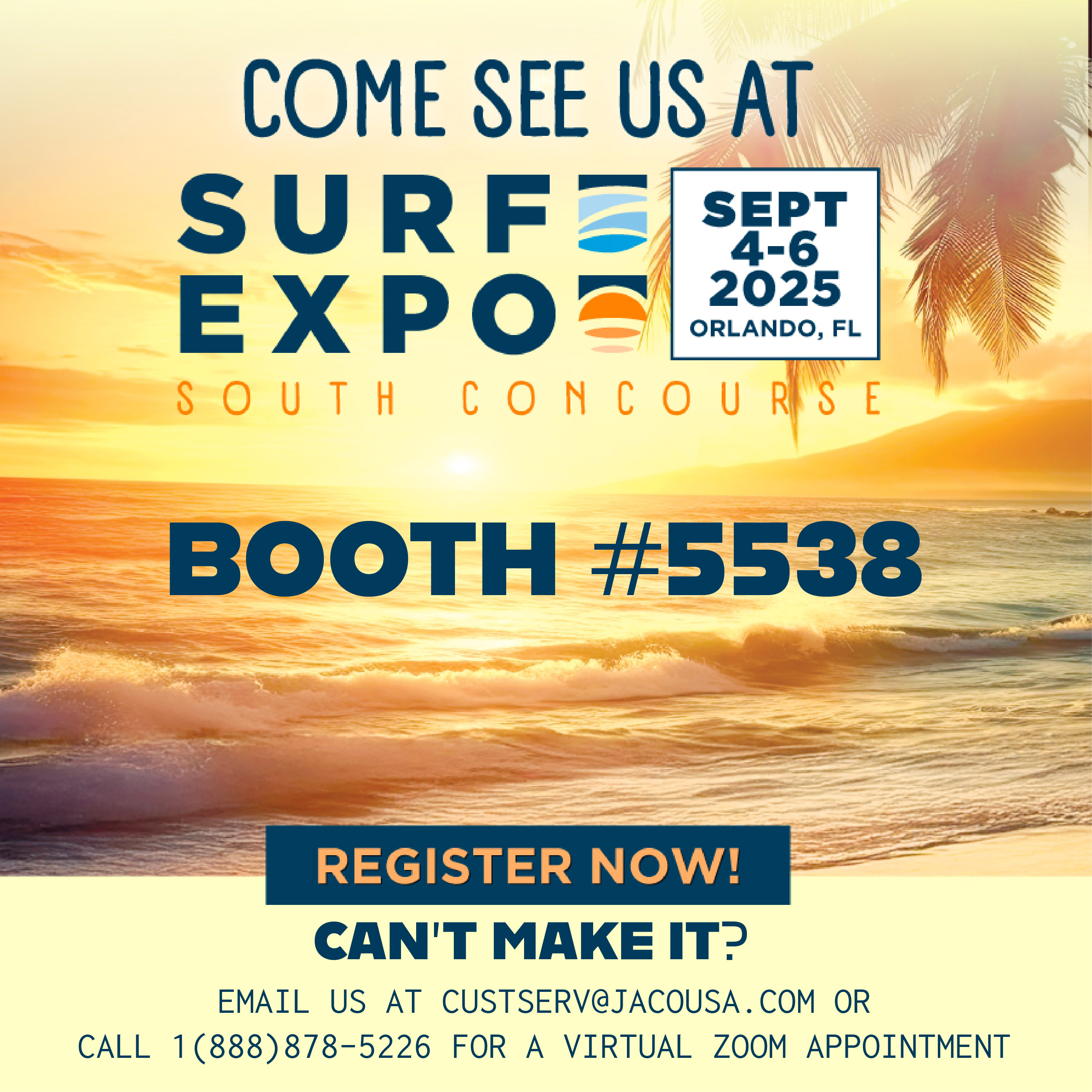 Click for our trade show schedule